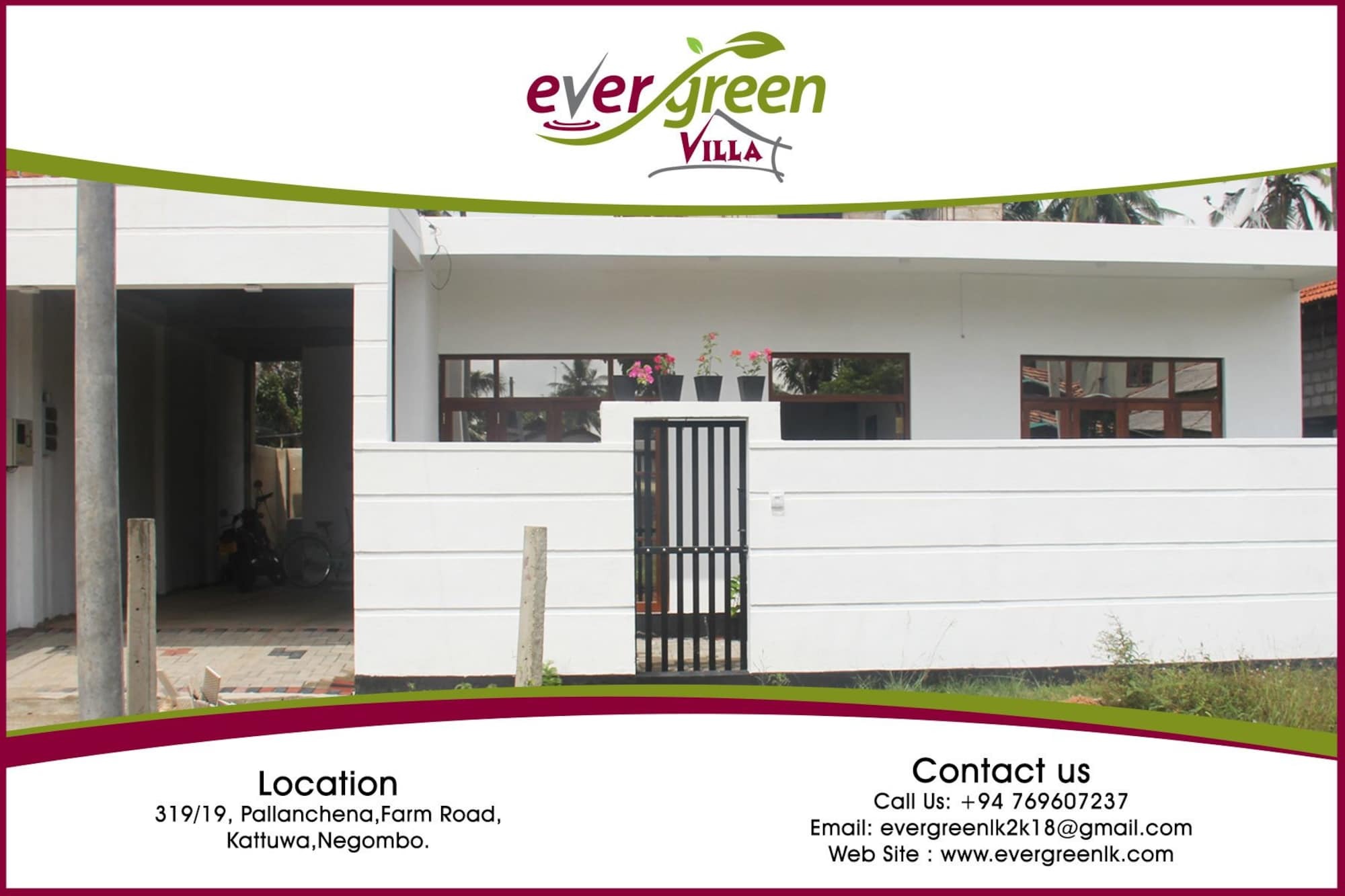 Ever Green Villa Негомбо Экстерьер фото